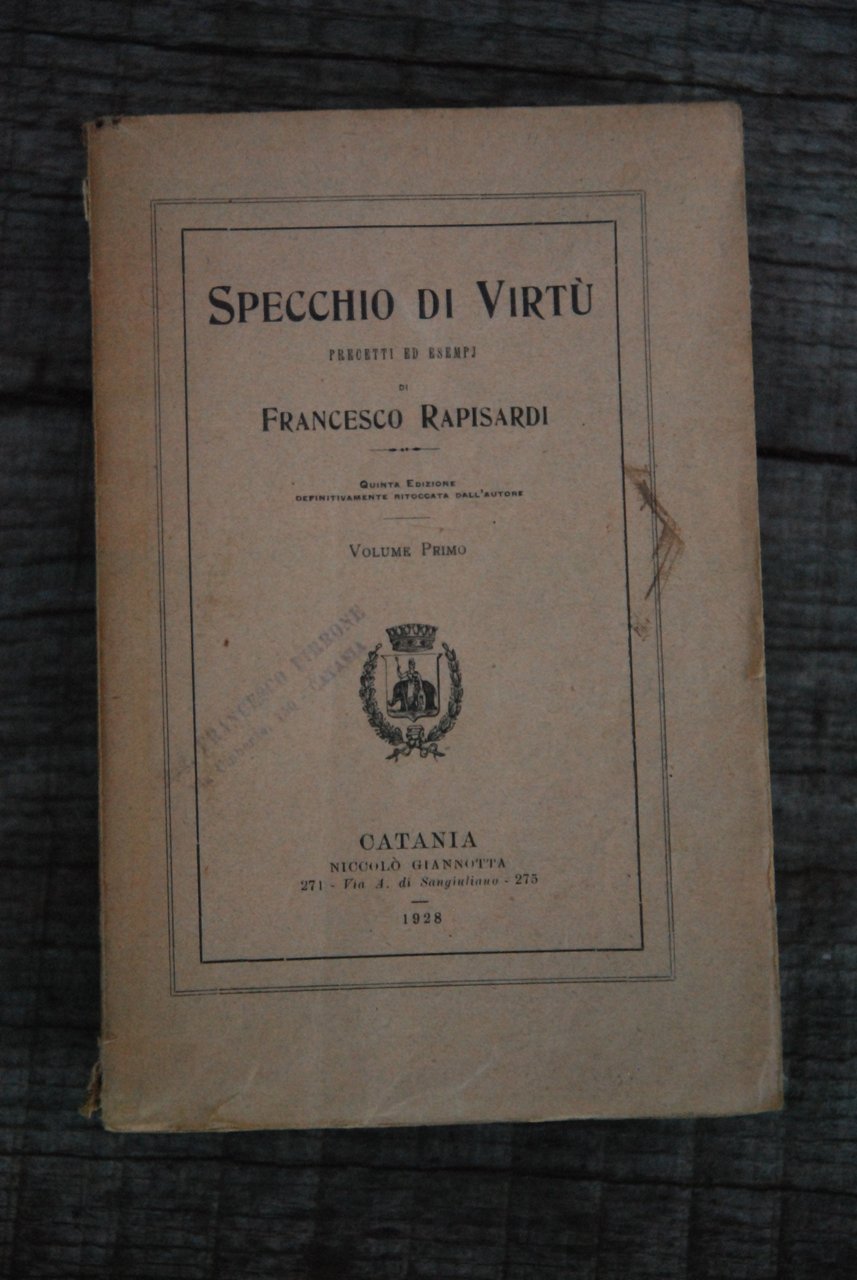 specchio di virtù