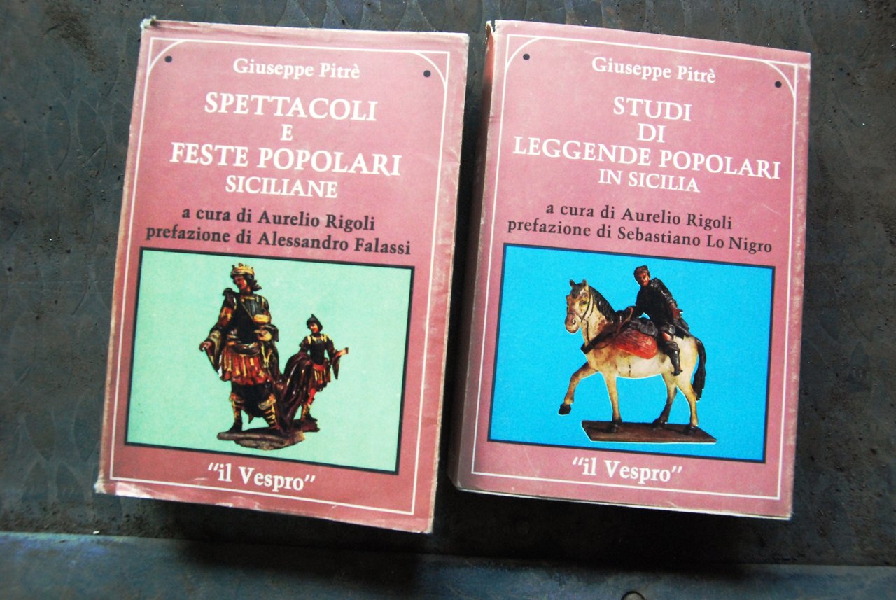 spettacoli e feste popolari siciliane e studi di leggende popolari …