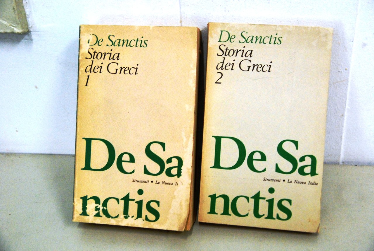 storia dei greci 2 voll. opera cpl. ottime cdz. | Immagine principale