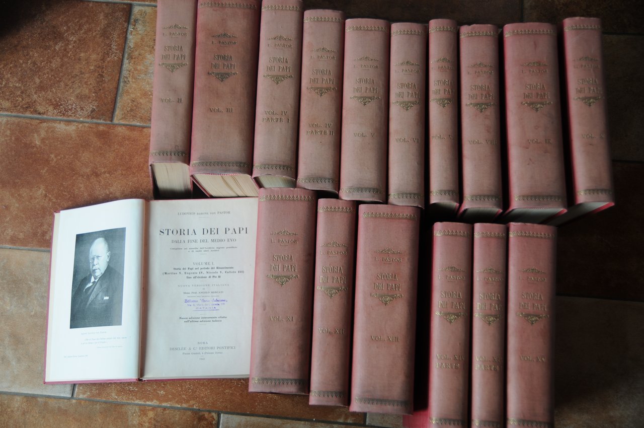 storia dei papi dalla fine del medioevo nuova ed.rifatta sull'ultima …