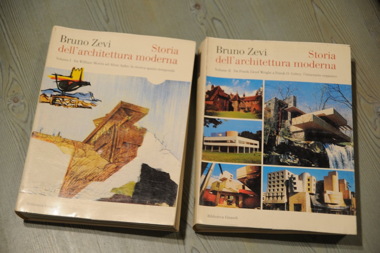 storia dell'architettura moderna 2 voll. opera cpl. NUOVI