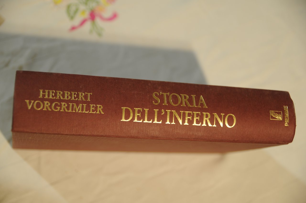 storia dell'inferno NUOVO senza sovracopertina (sigla di possesso) | Immagine principale