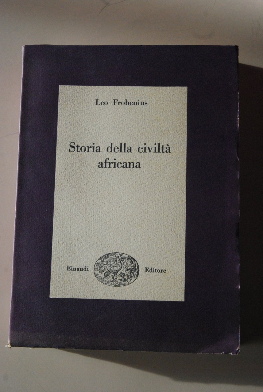 storia della civiltà africana NUOVISSIMO