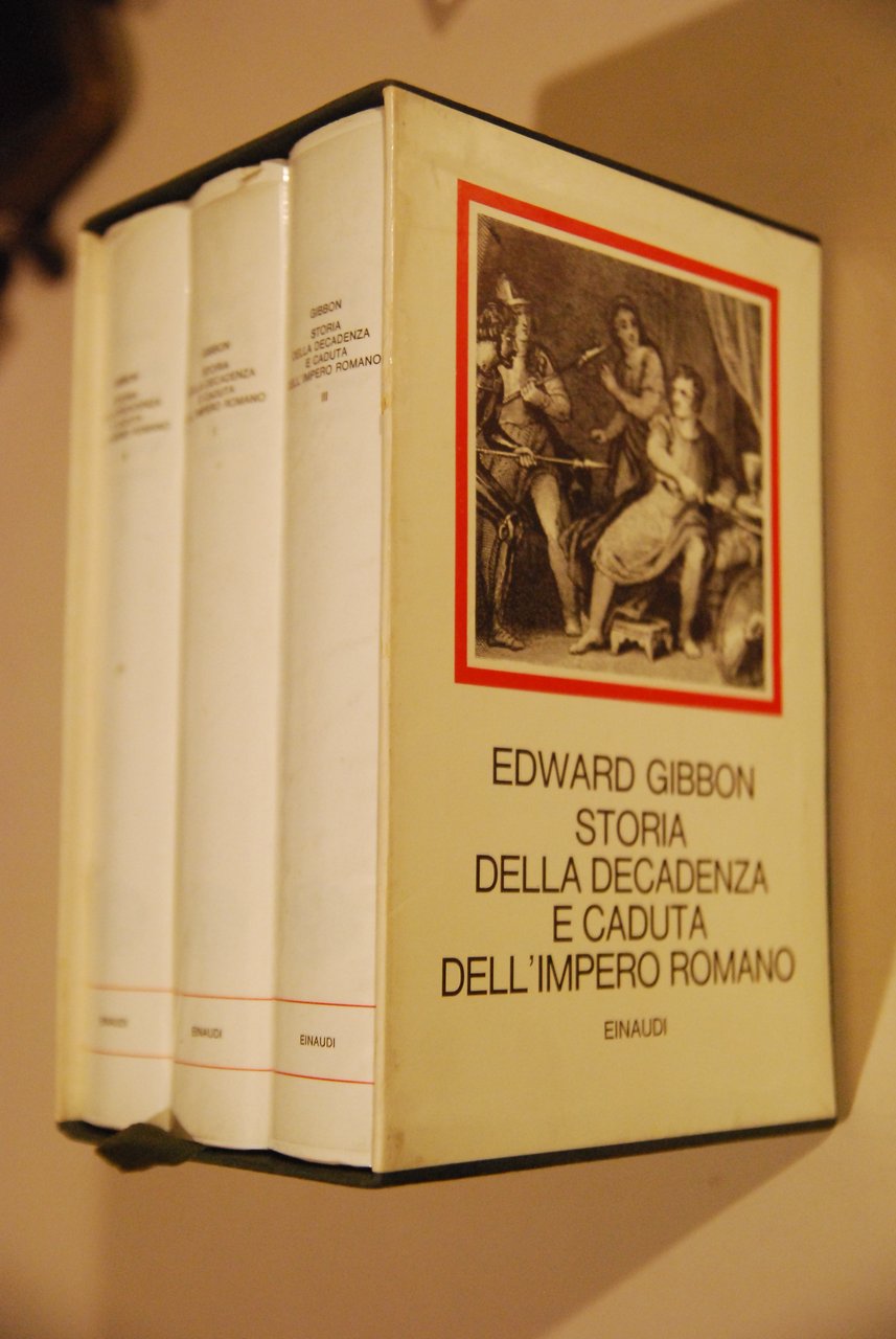 storia della decadenza e caduta dell'impero romano 3 vol. e …