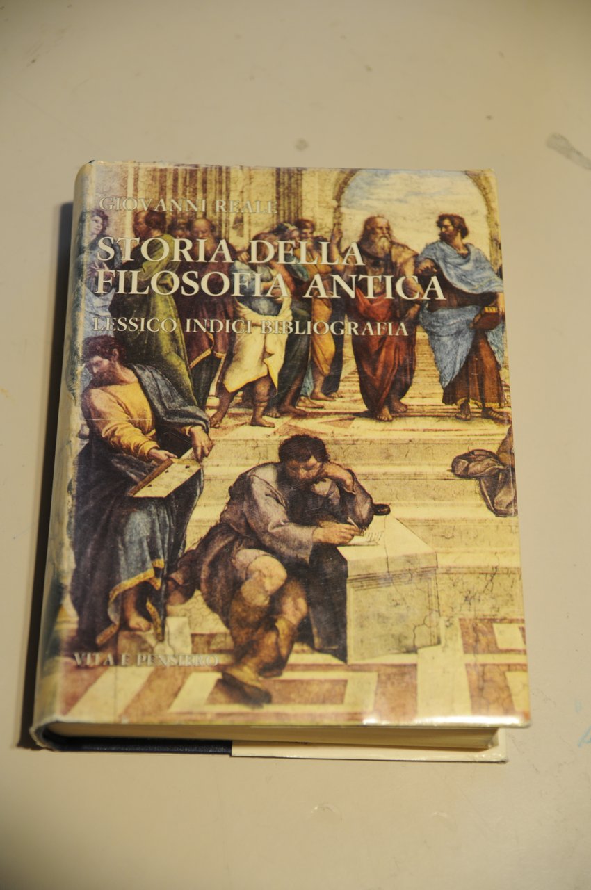 storia della filosofia antica lessico indici bibliografia NUOVO