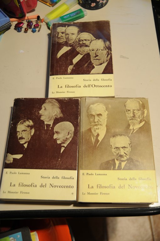 storia della filosofia la filosofia del novecento 2 voll. e dell'ottocento
