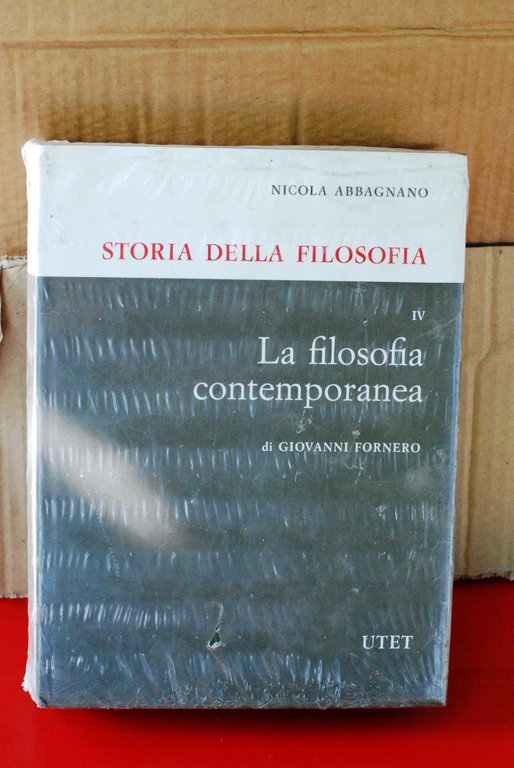 storia della filosofia volume IV quarto la filosofia contemporanea ancora nel cellophane