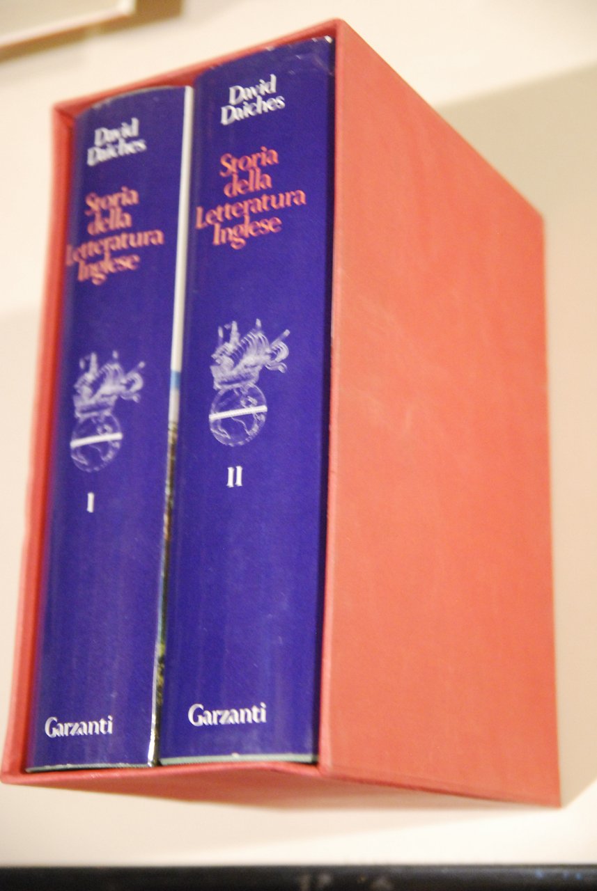 storia della letteratura inglese 2 voll. opera cpl. NUOVI con …