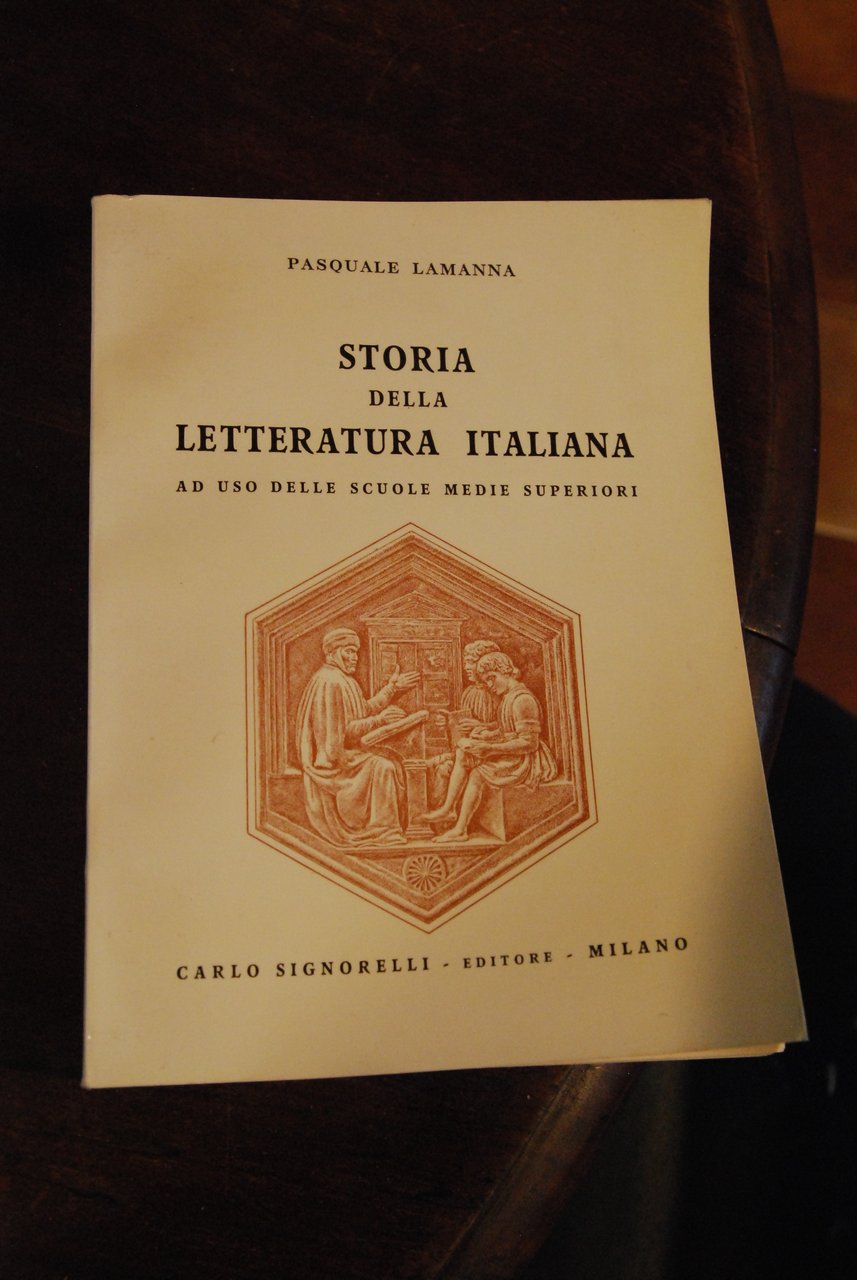 storia della letteratura italiana
