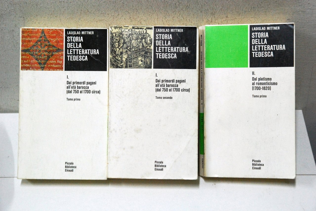 storia della letteratura tedesca dai primordi pagani all'età barocca dal … | Immagine principale