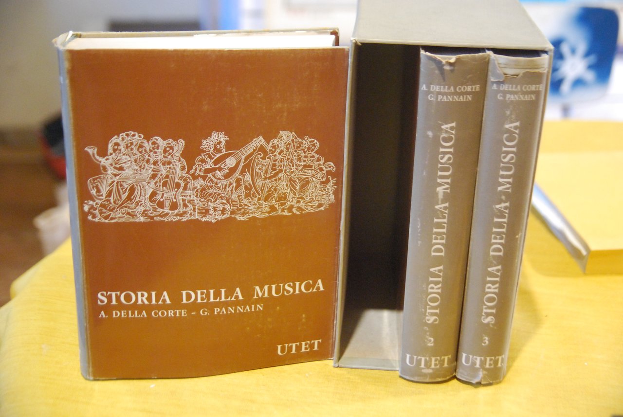 storia della musica 3 voll. opera cpl. NUOVI con cofanetto