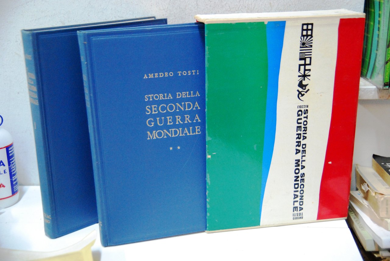 STORIA DELLA SECONDA GUERRA MONDIALE 2 voll. opera cpl. con …