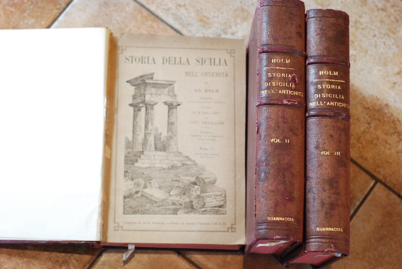 storia della sicilia nell'antichità 1 edizione