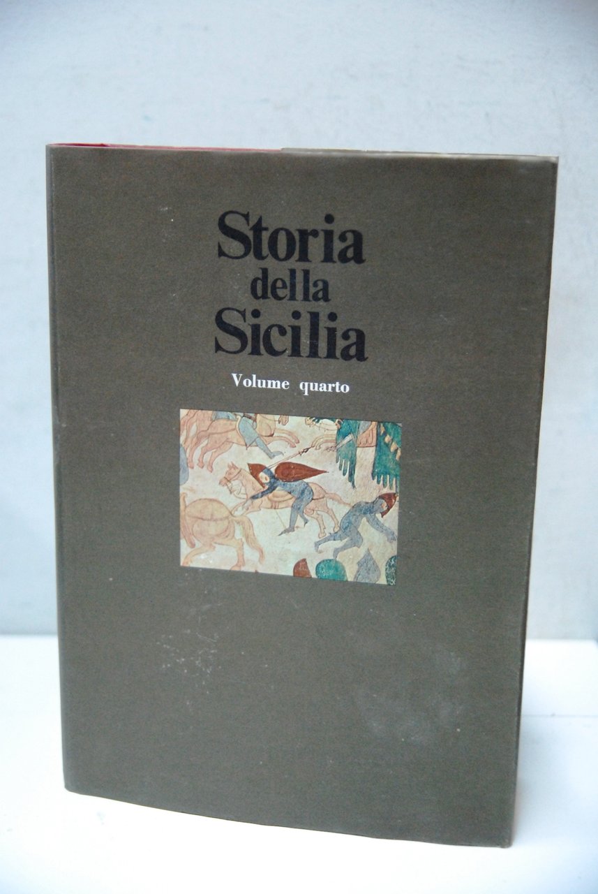 storia della sicilia vol. 4 IV quarto NUOVO