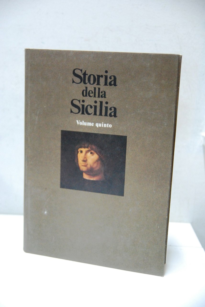 storia della sicilia vol. 5 V quinto NUOVO | Immagine principale
