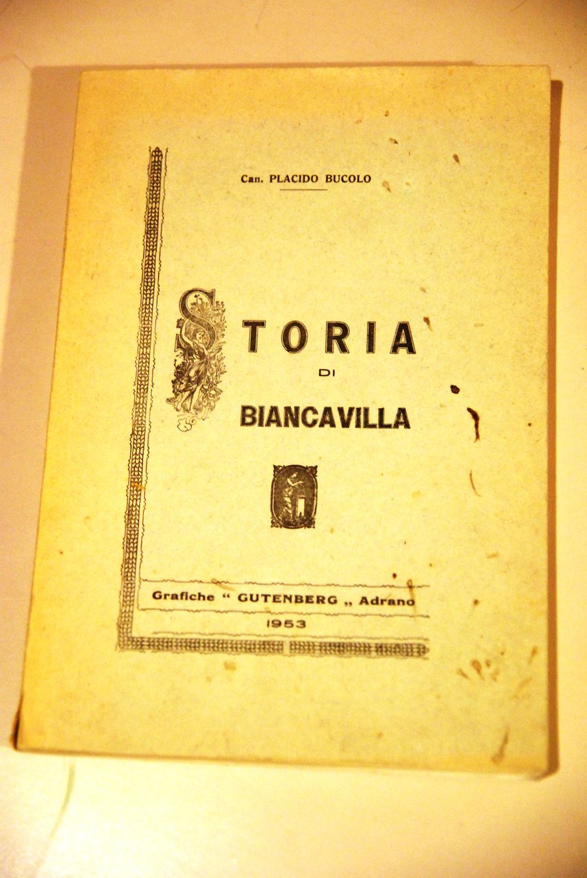 storia di biancavilla 1 ed.