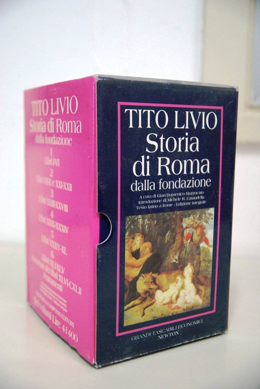 storia di roma dalla fondazione opera cpl in cofanetto NUOVI