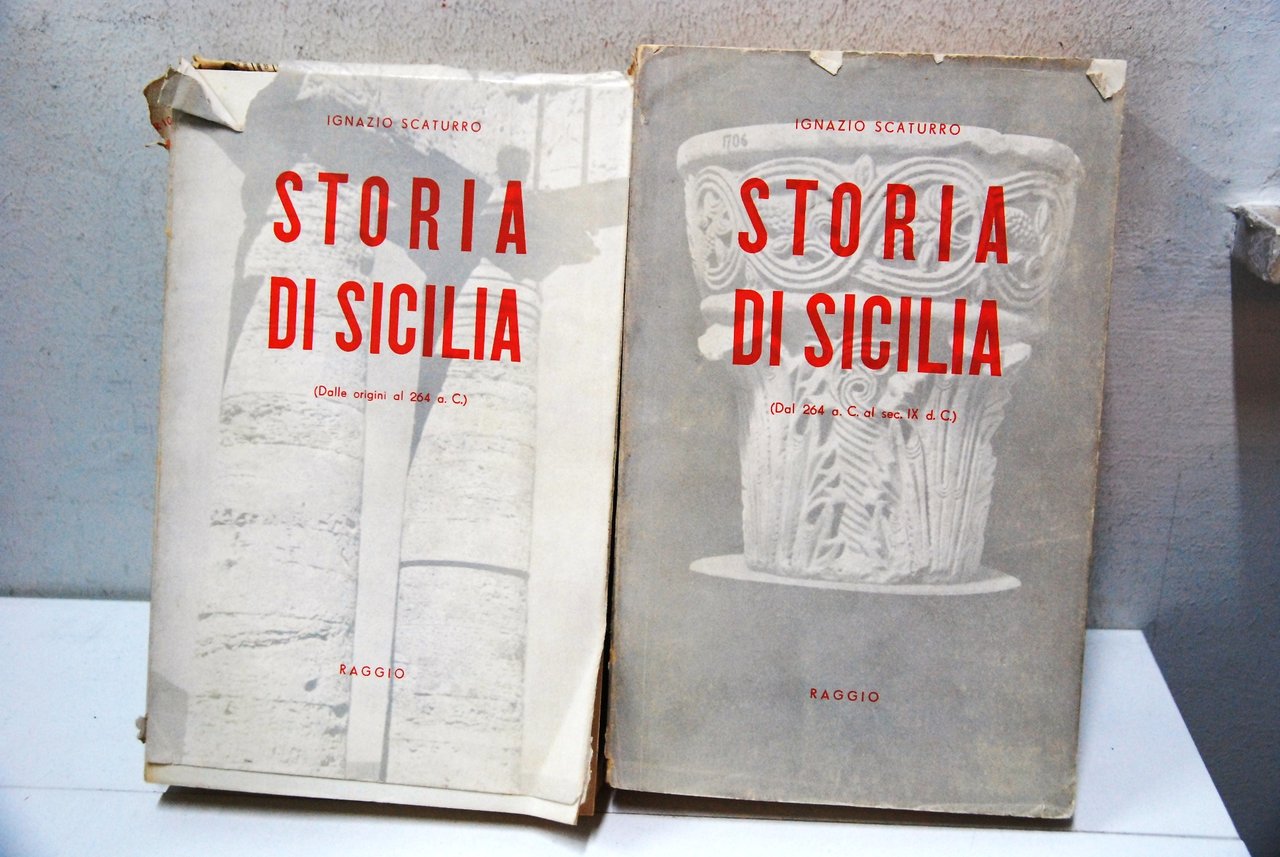 Storia di Sicilia in 2 volumi completi | Immagine principale