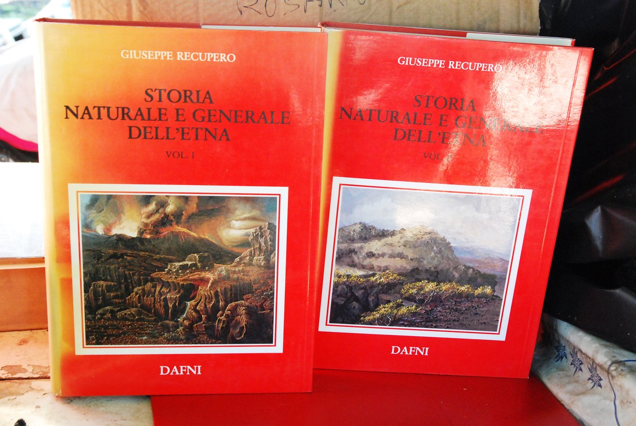 storia naturale e generale dell'etna 2 voll. NUOVI