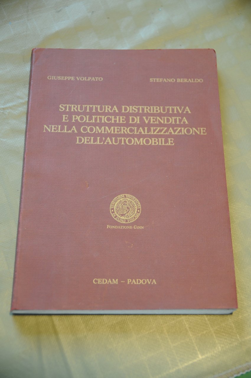 struttura distributiva e politiche di vendita nella commercializzazione dell'automobile NUOVISSIMO