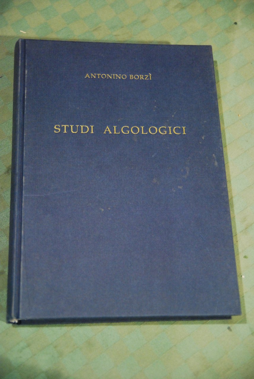 studi algologici biologia delle alghe NUOVISSIMO