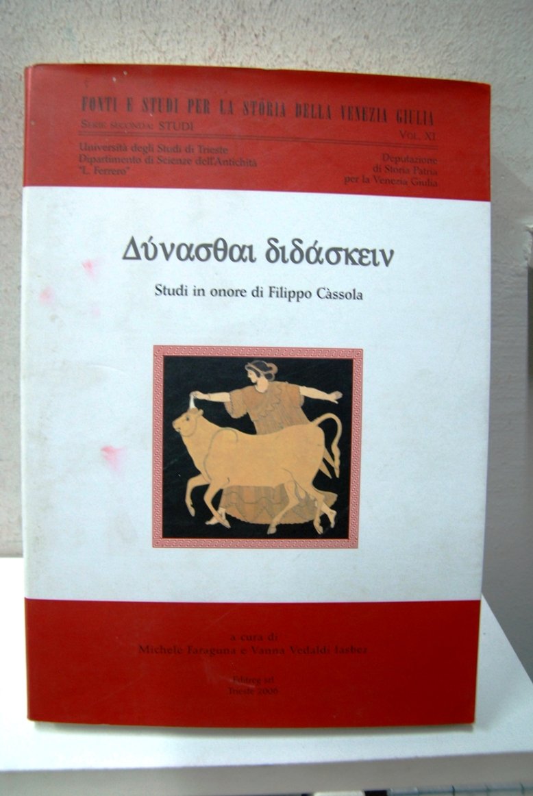 Studi in onore di filippo cassola