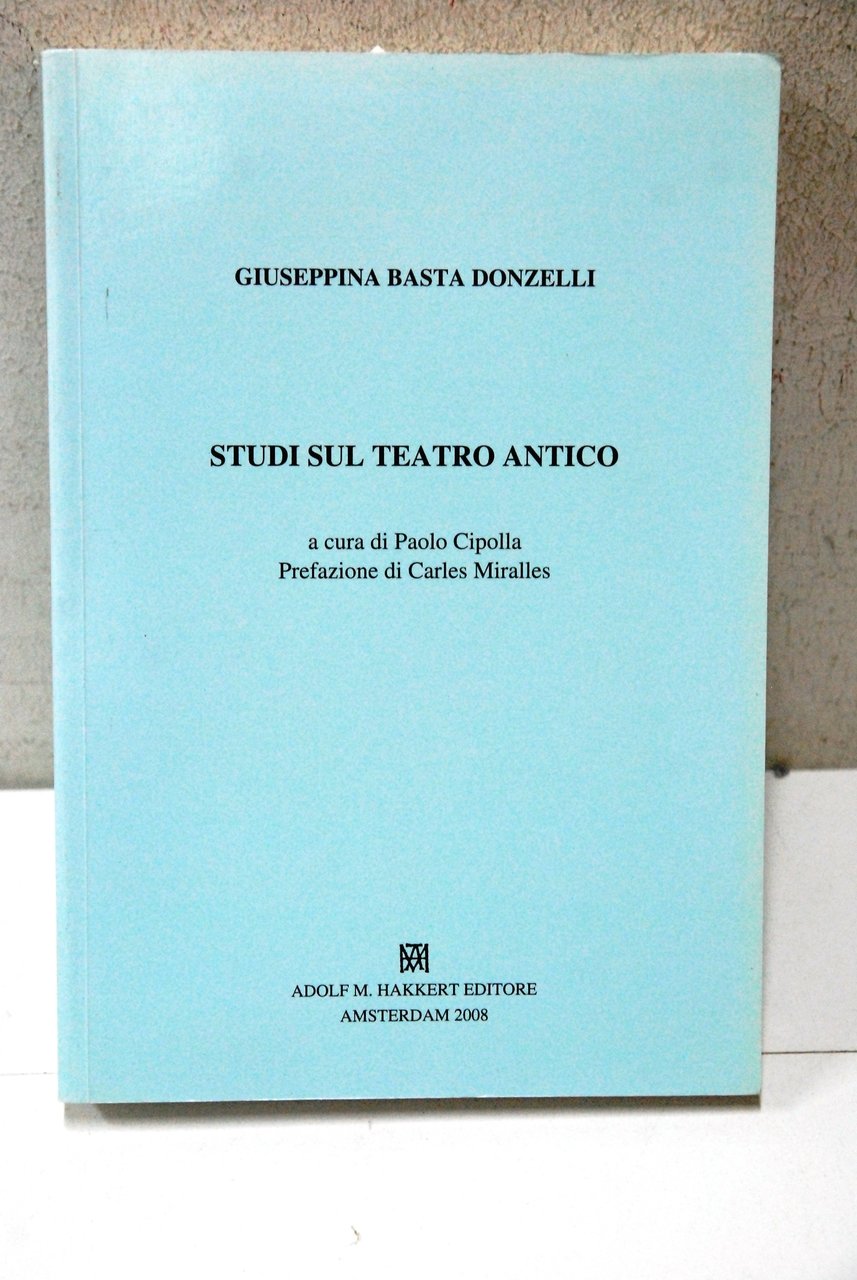 Studi sul teatro antico