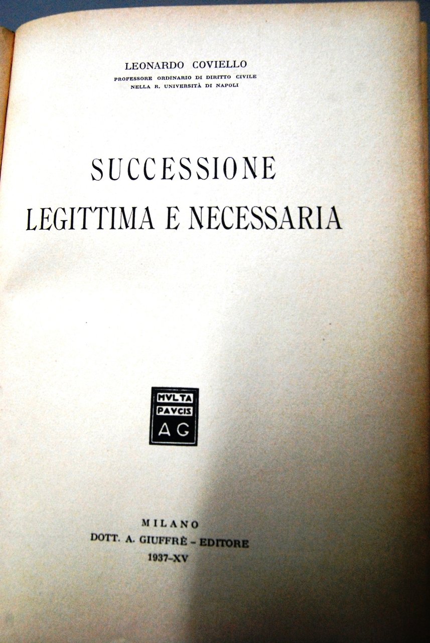 Successione legittima e necessaria | Immagine principale