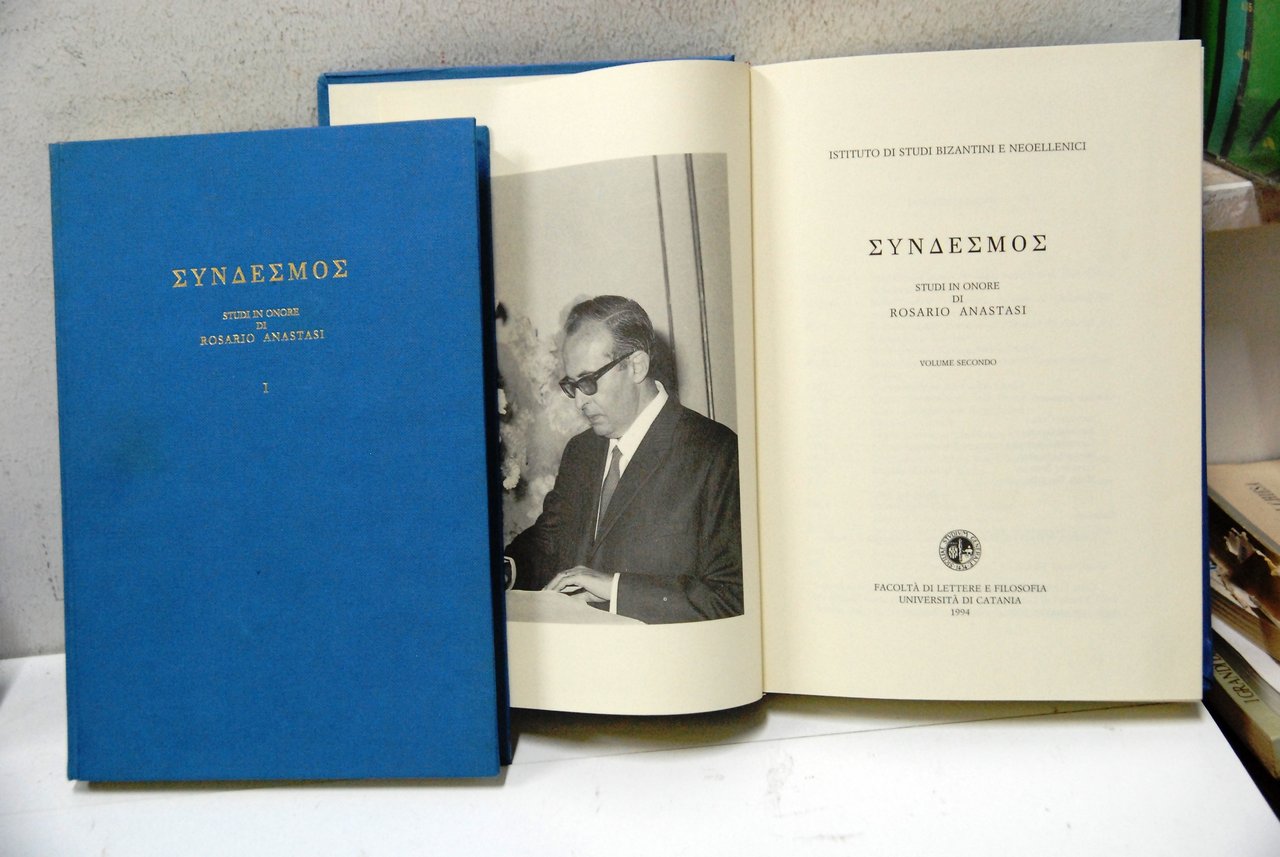 Syndesmos studi in onore di rosario anastasi 2 voll. opera …
