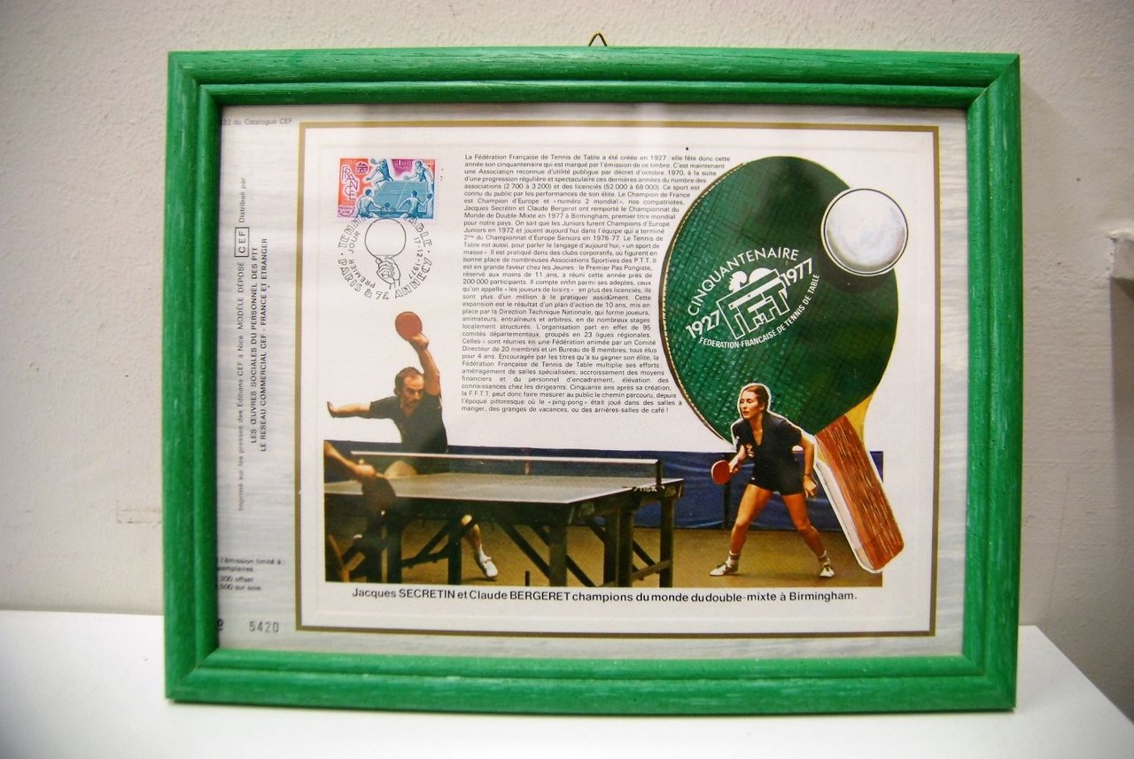 Tabletennis ping pong vintage - tennis de table