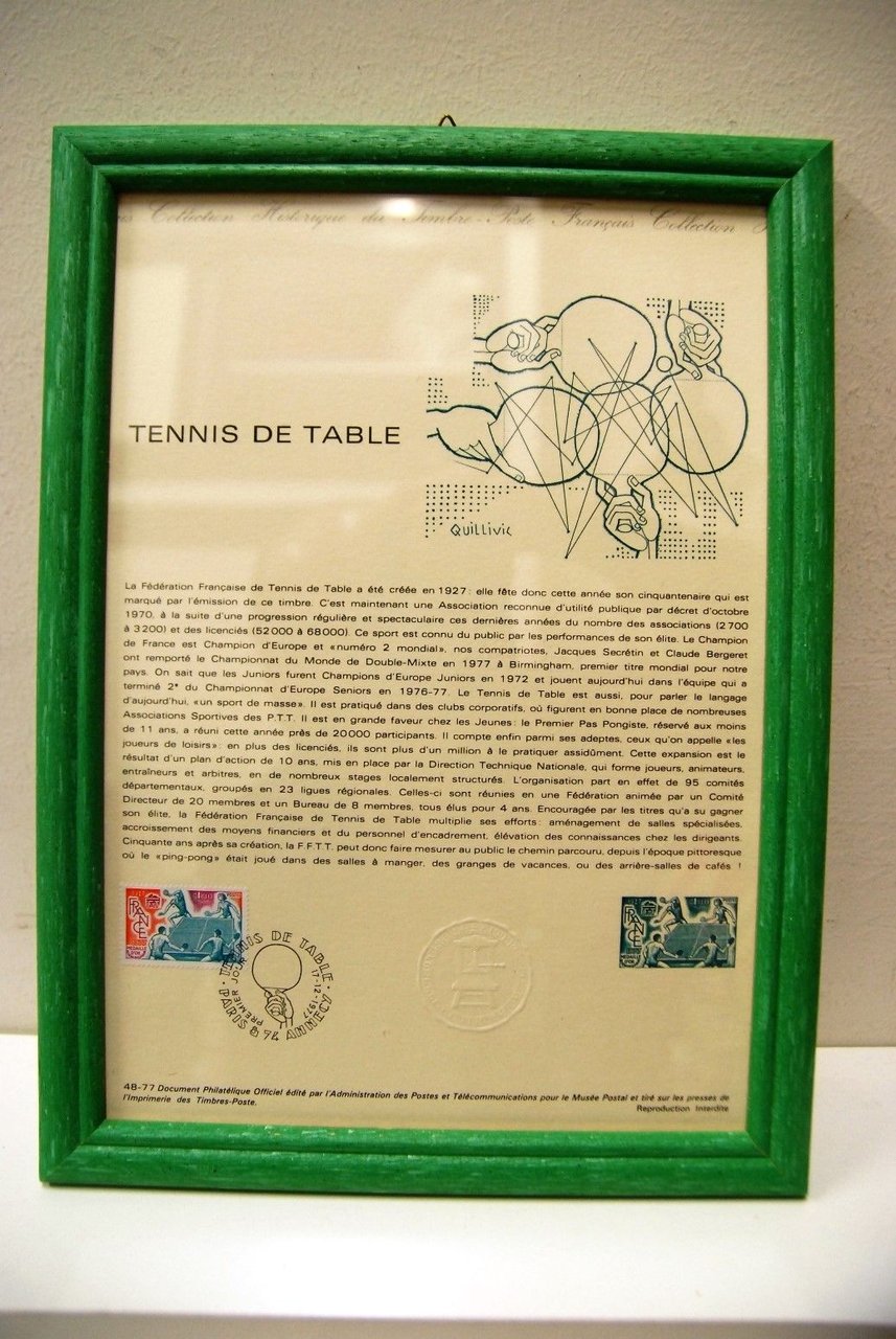 Tabletennis ping pong vintage - tennis de table 2 | Immagine principale
