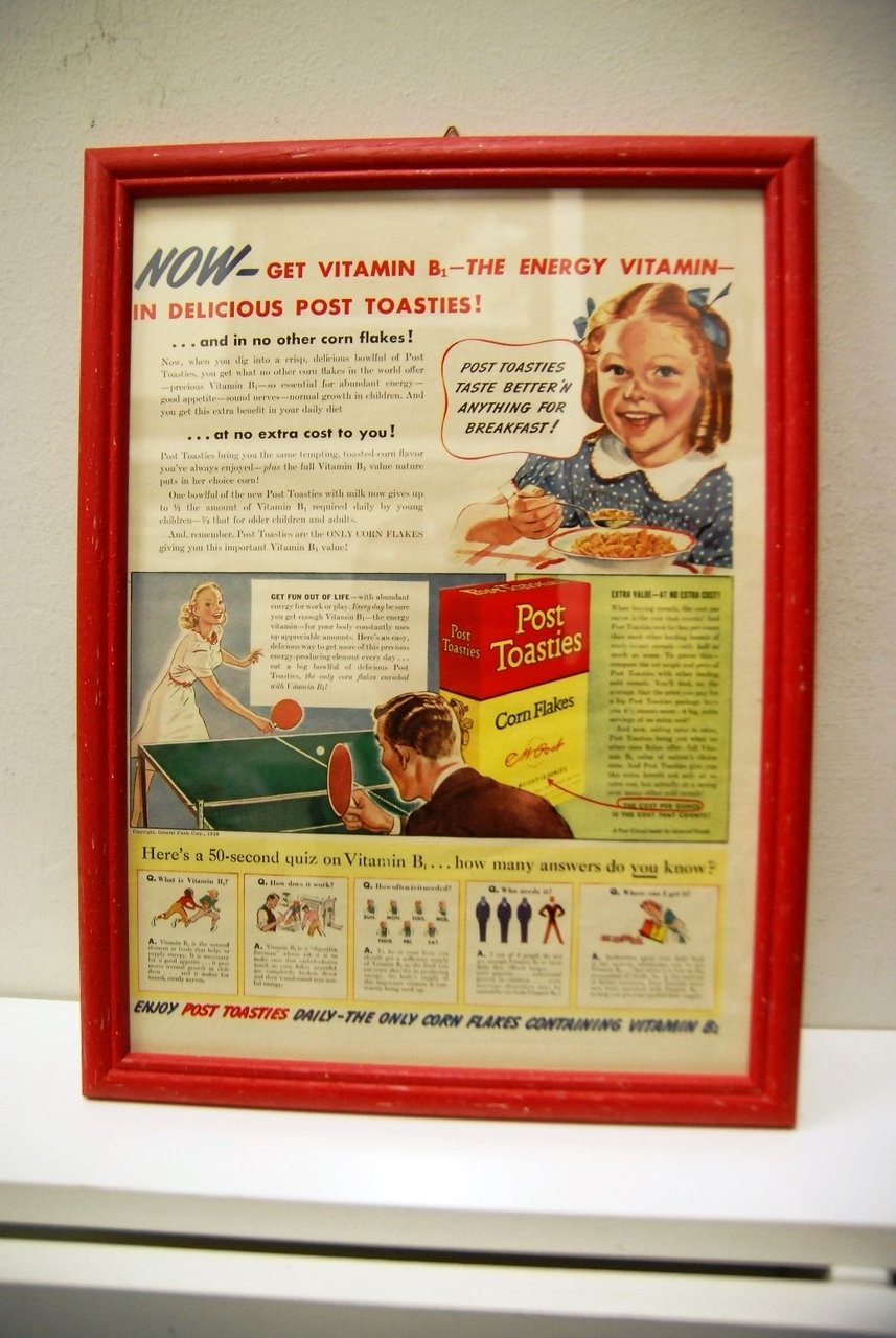 Tabletennis ping pong vintage - vitamin B1.
