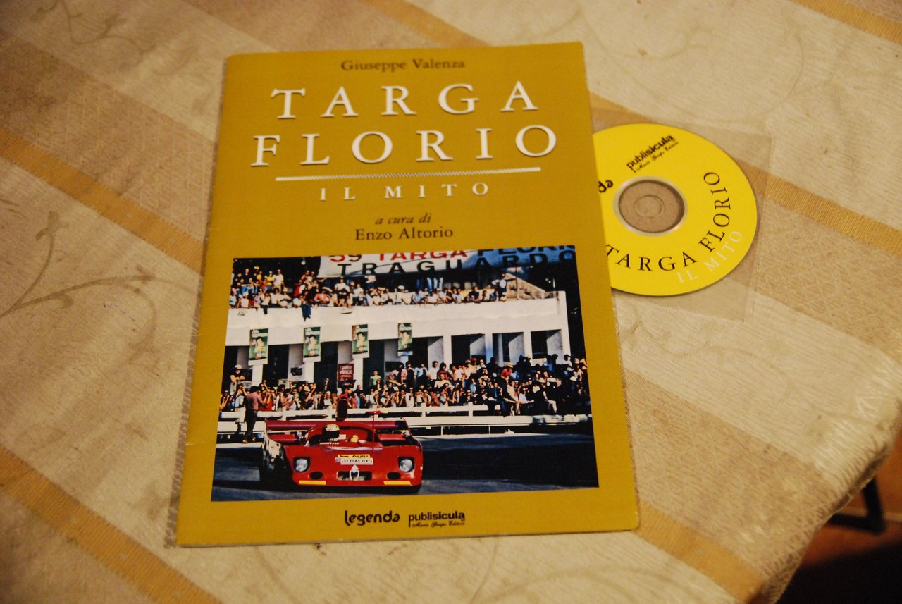 targa florio il mito brochure illustrativa del libro (con CD …