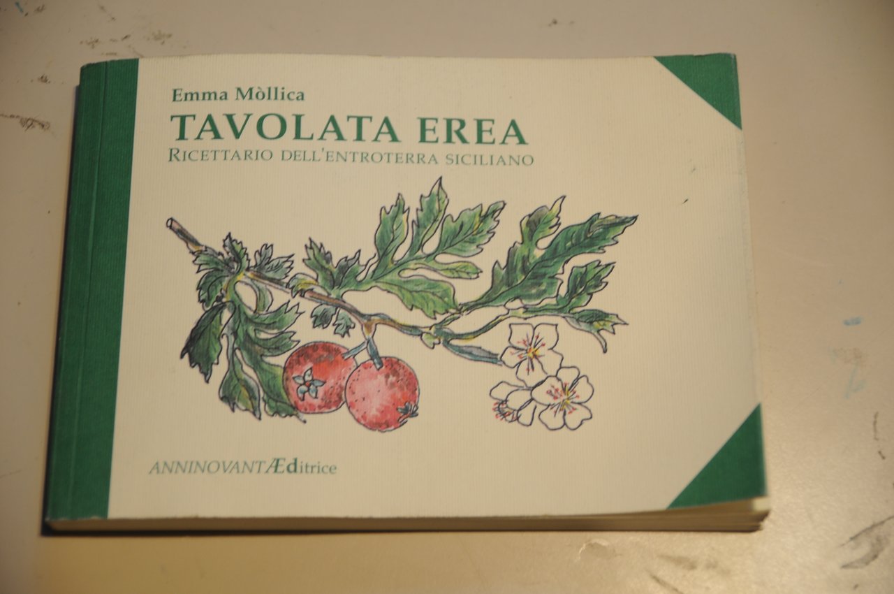 tavolata erea ricettario dell'entroterra siciliano NUOVISSIMO