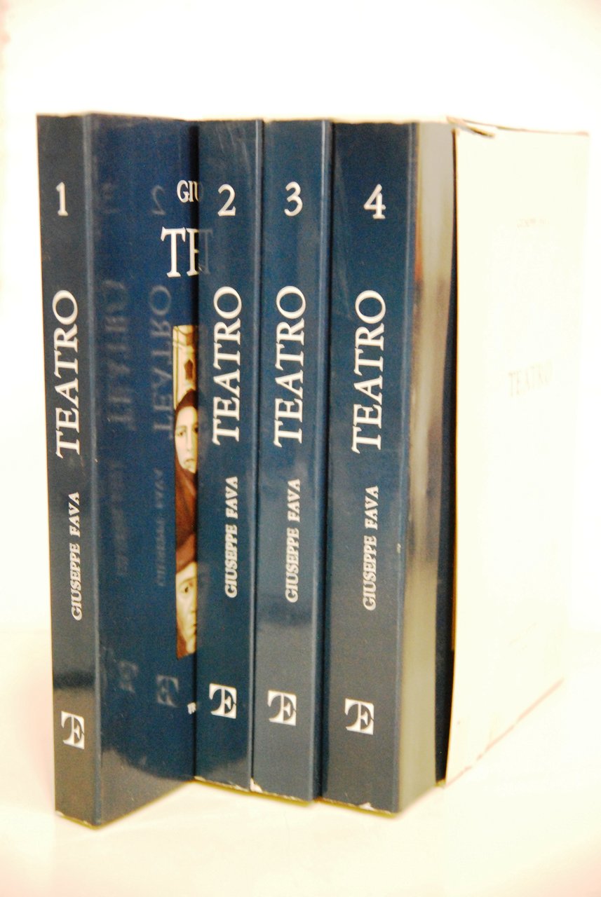 teatro 4 voll. opera cpl. con ofanetto NUOVISSIMI