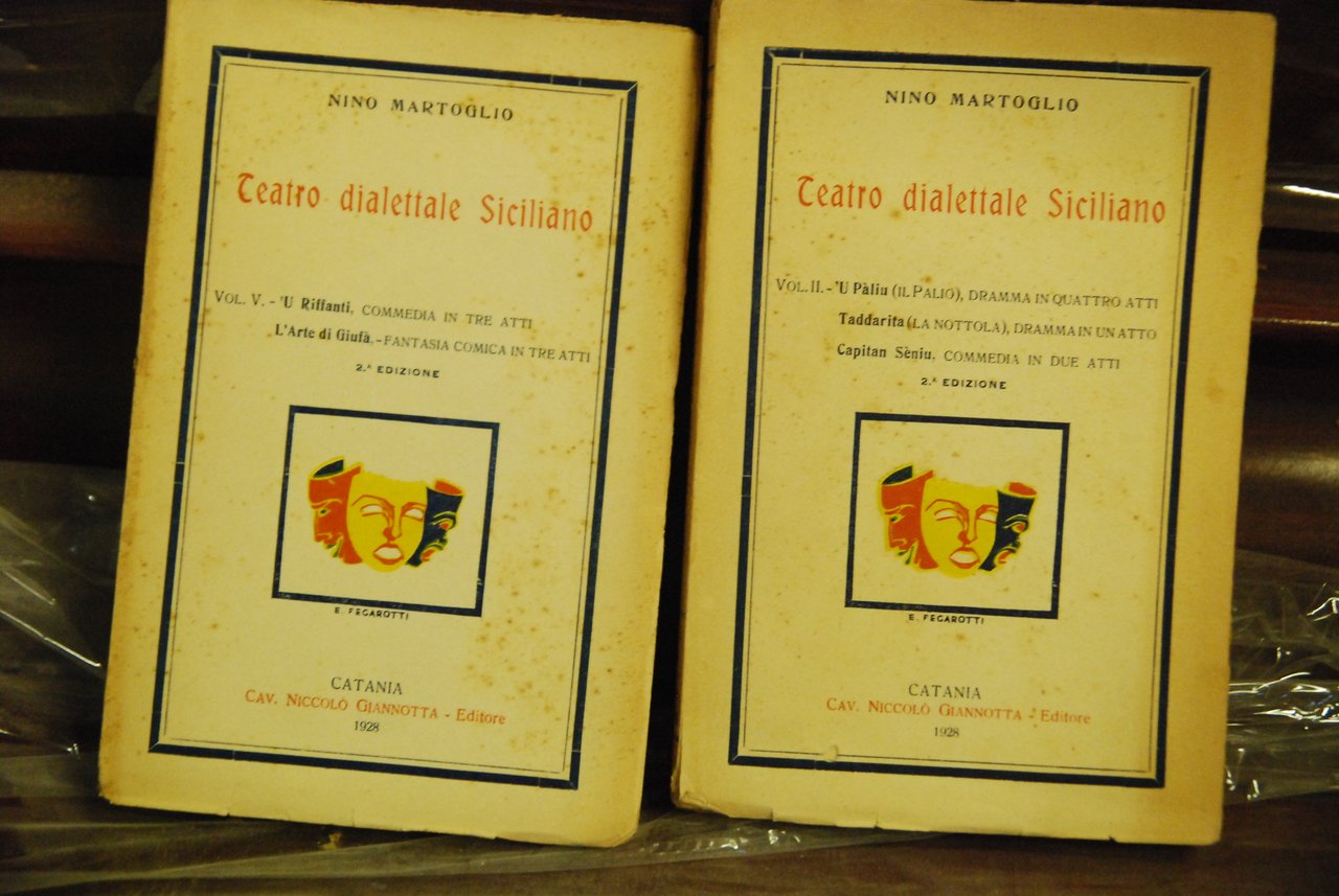 teatro dialettale siciliano vol. 2 e vol. 5