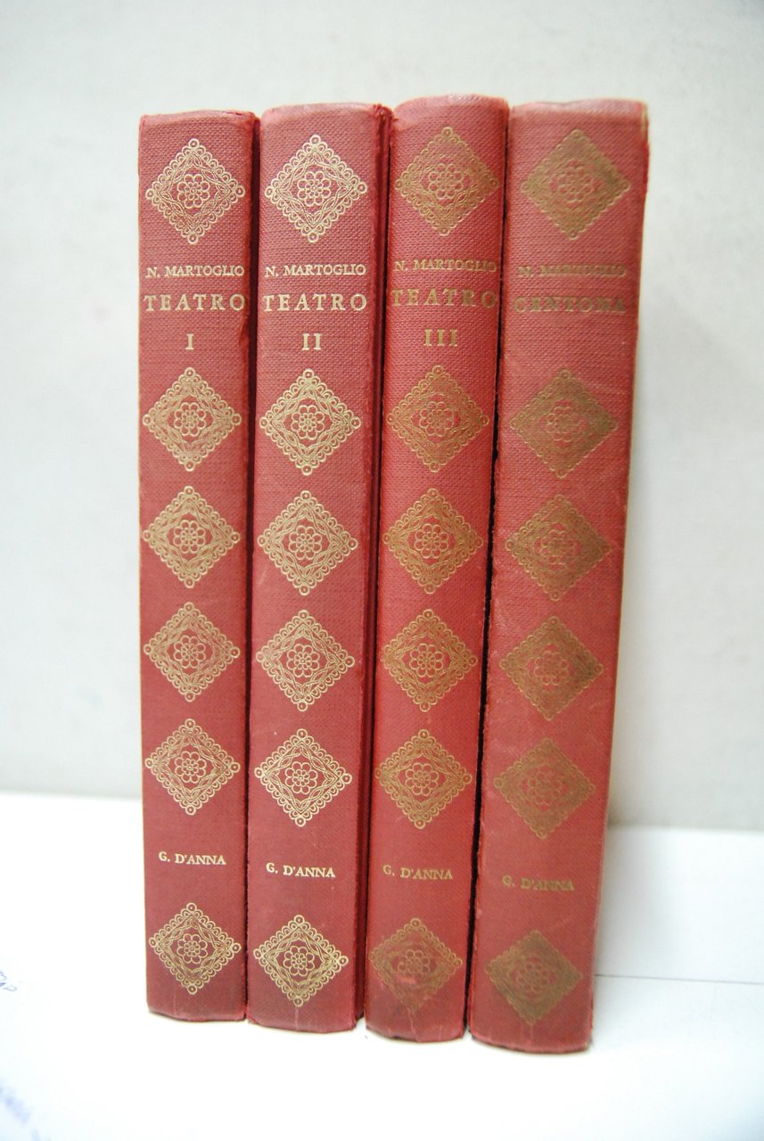 Teatro e centona in 4 volumi