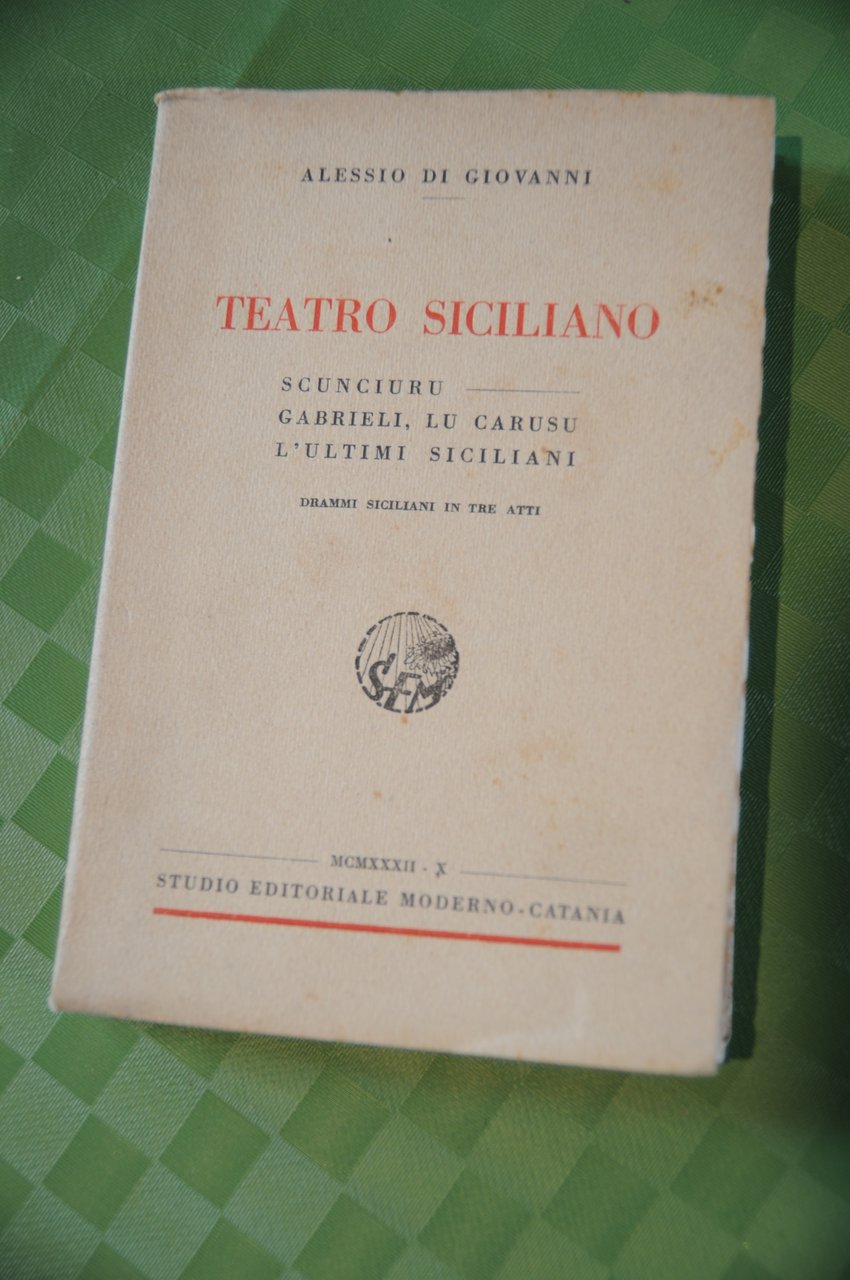 teatro siciliano NUOVISSIMO