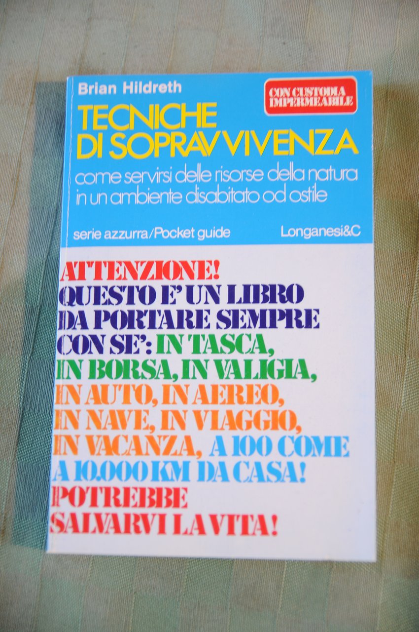 tecniche di sopravvivenza NUOVISSIMO
