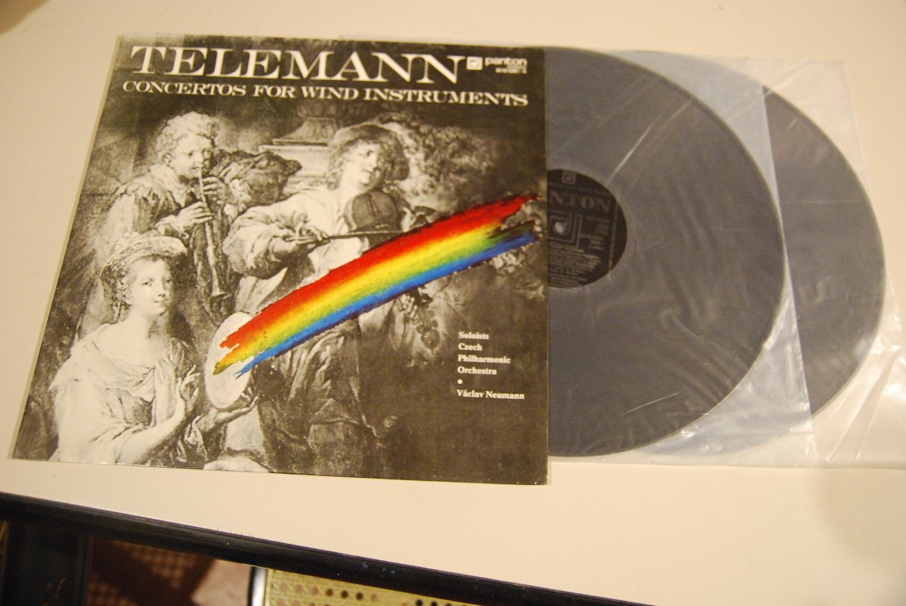 telemann concertos for wind instruments panton 8110 0201 za