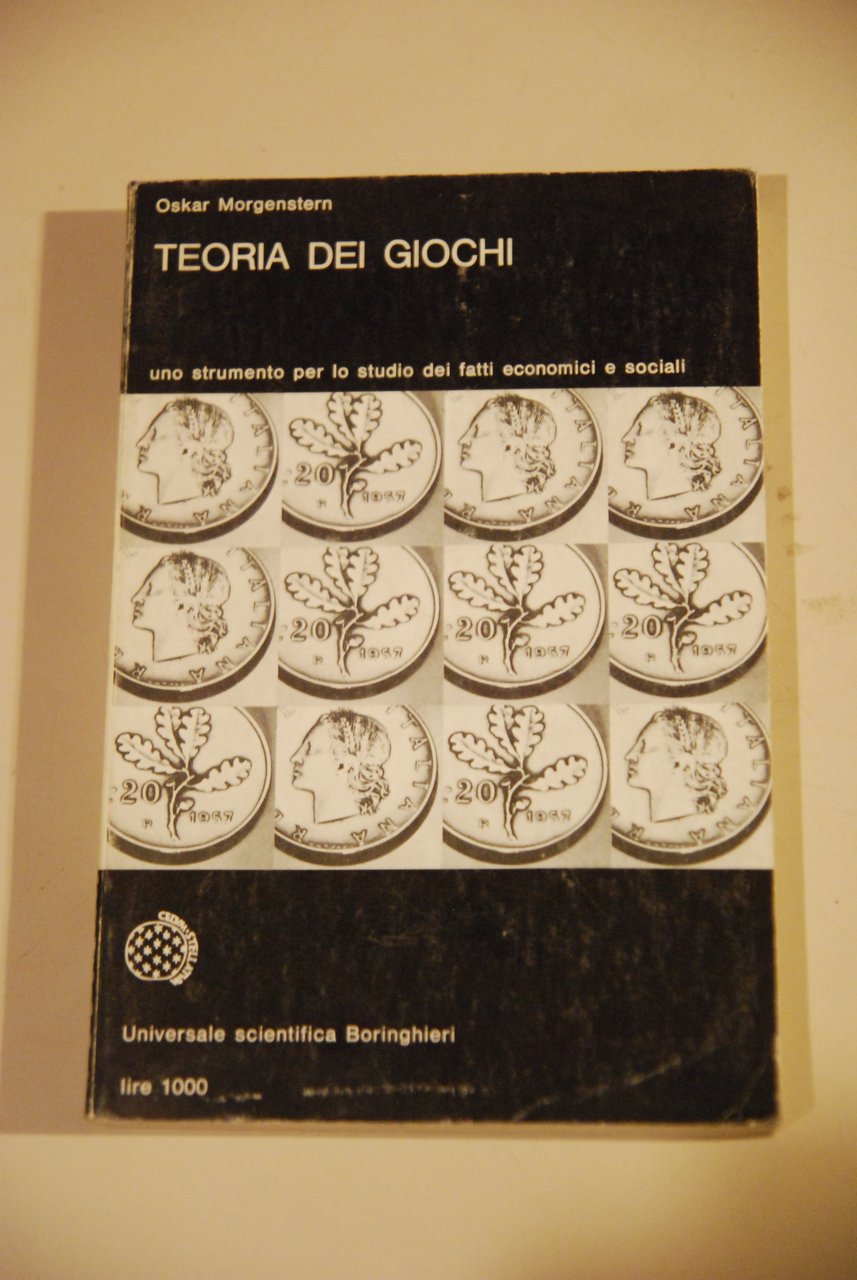 teoria dei giochi NUOVO