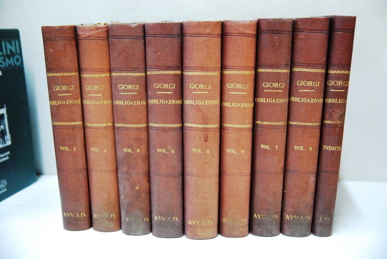 Teoria delle obbligazioni nel diritto moderno italiano