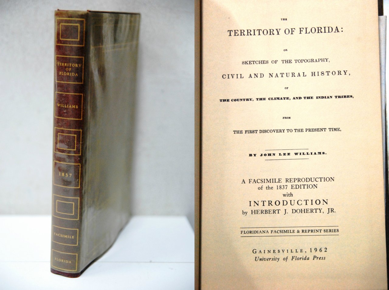 territory of florida or sketches of the topography civil and … | Immagine principale