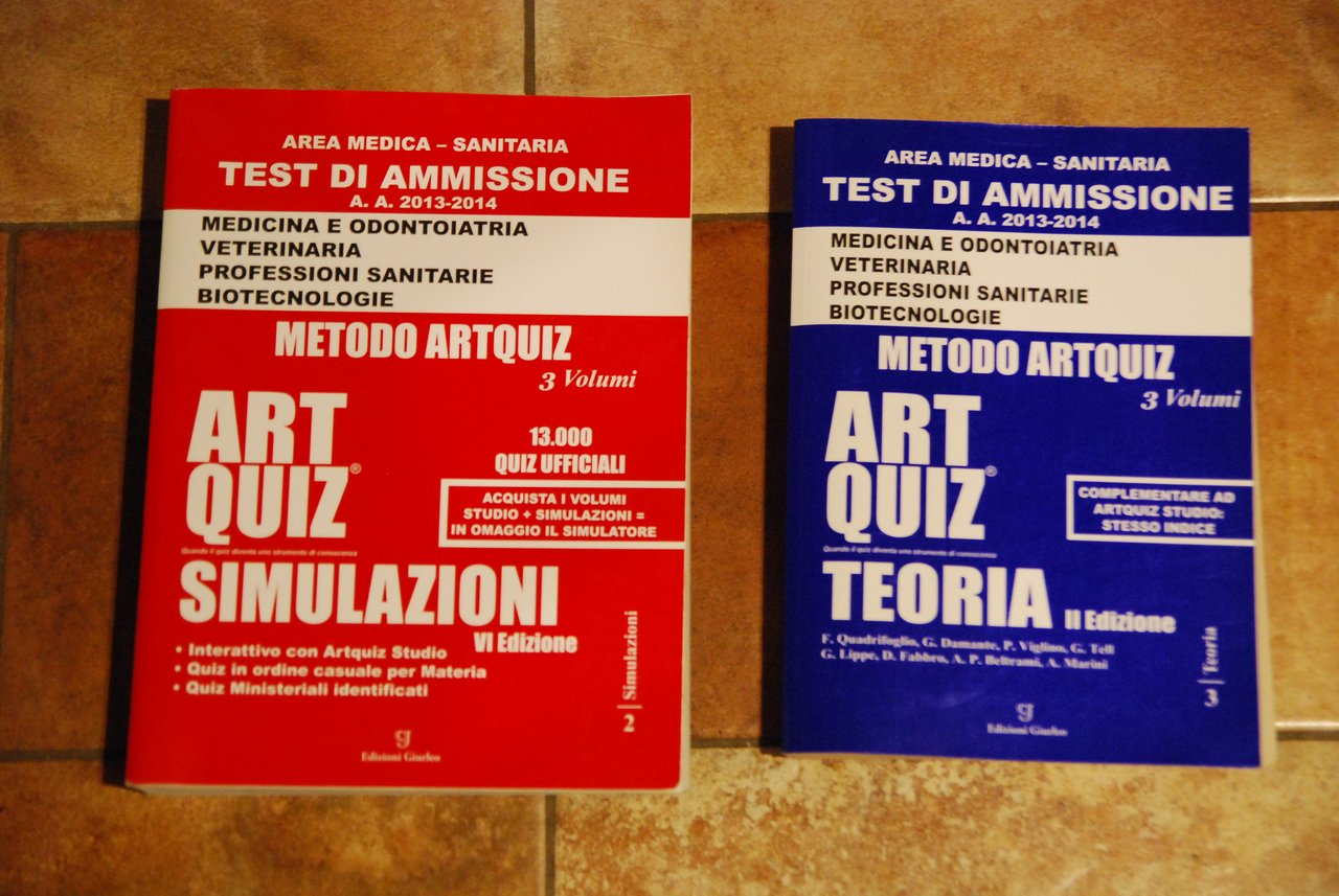 test di ammissioni professioni sanitarie 2 voll.
