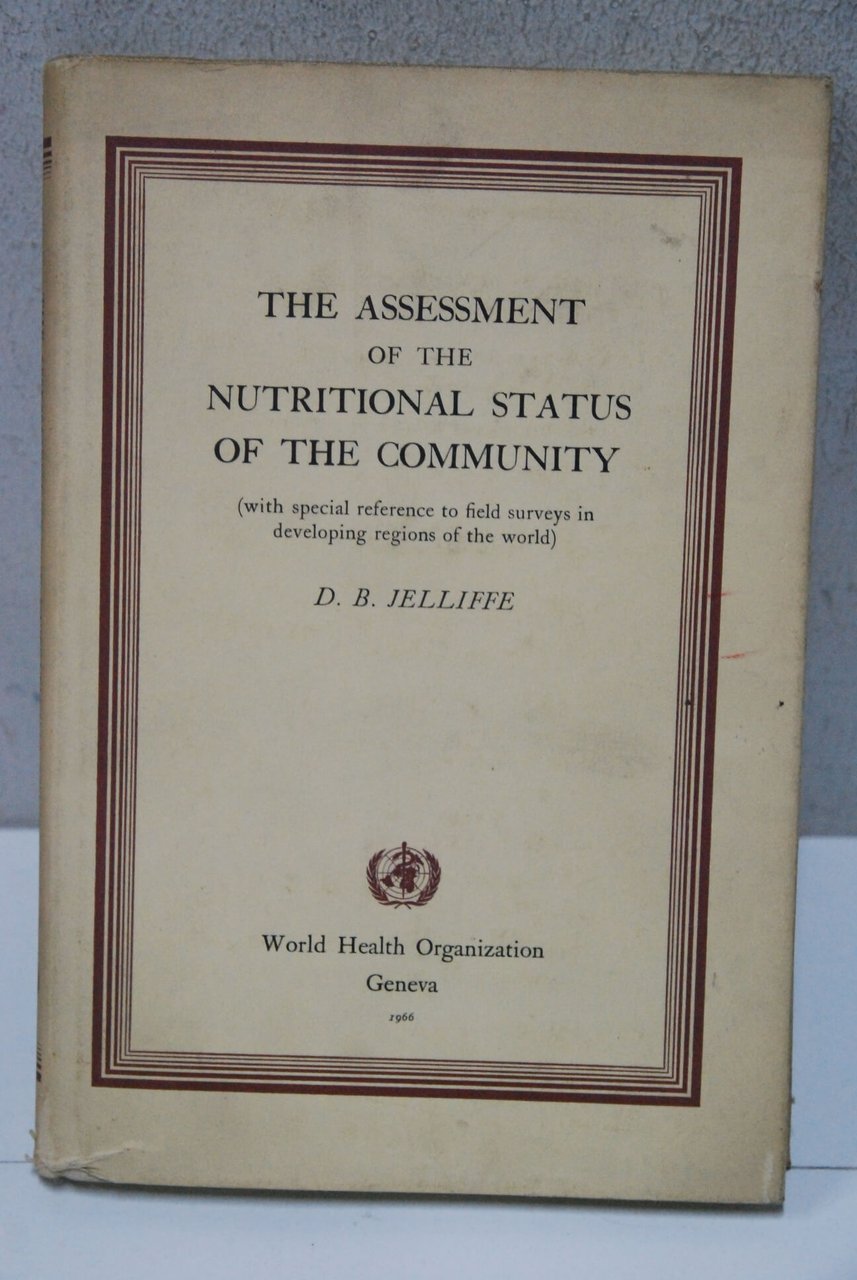 The assessment of the nutritional status of the community | Immagine principale