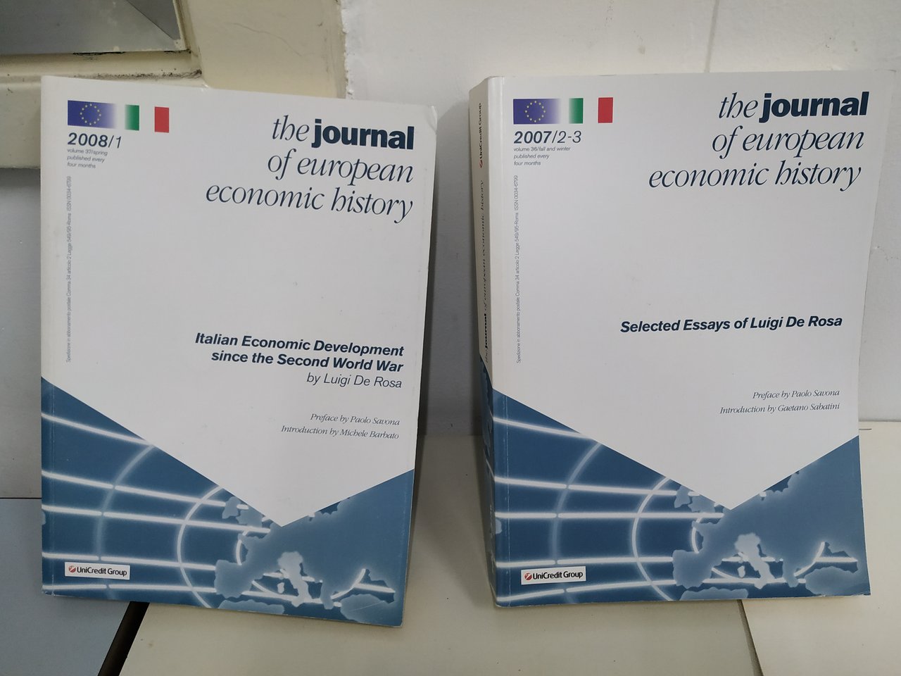the journal of european economic history vol. 36 e 37 …
