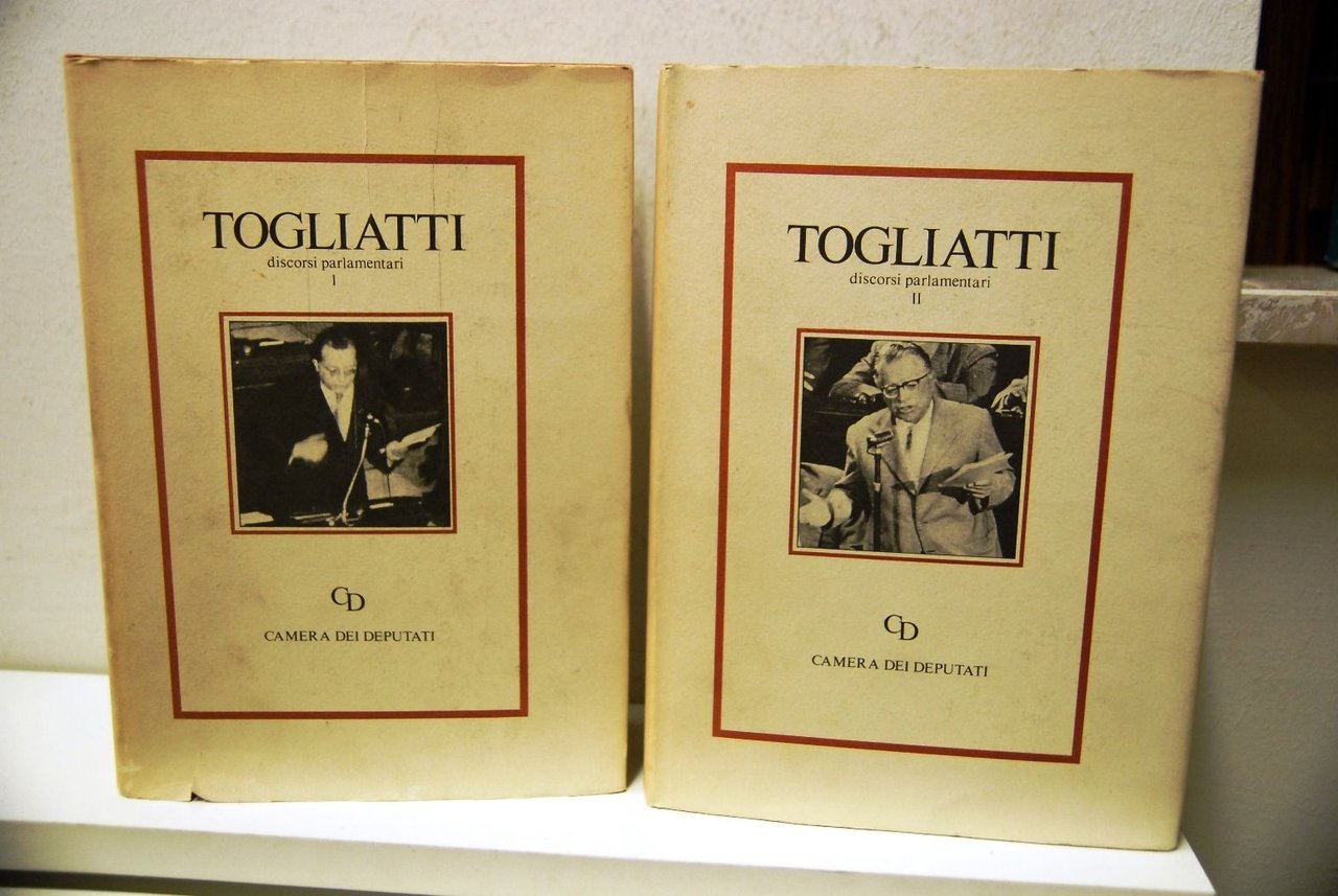 Togliatti - Discorsi parlamentari Vol.1 e 2