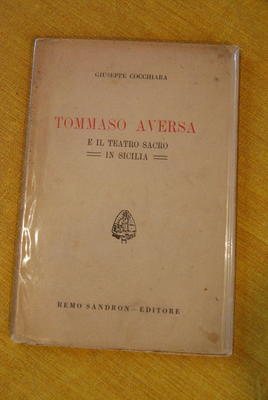 tommaso aversa e il teatro sacro in sicilia NUOVO
