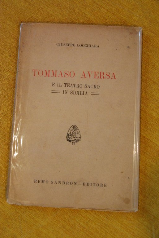 tommaso aversa e il teatro sacro in sicilia NUOVO