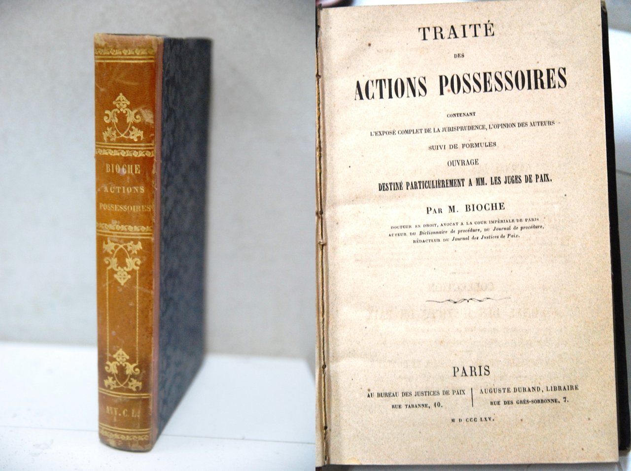 traite des actions possessoires contenant l'expose complet jurisprudence opinion auteurs …